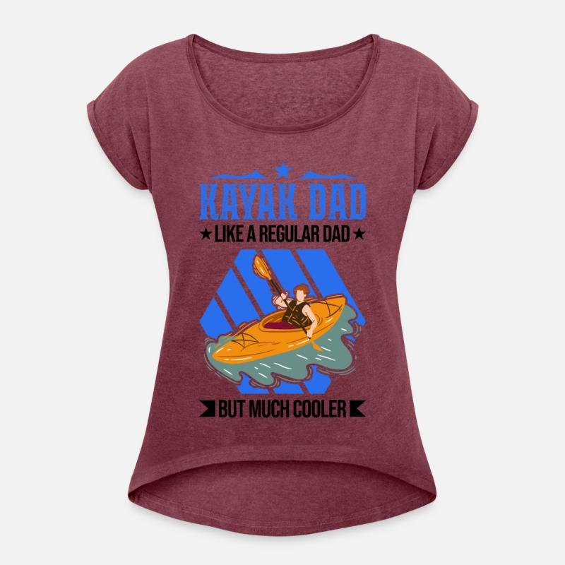 Kayak Father Kayaker Paddling Canoe