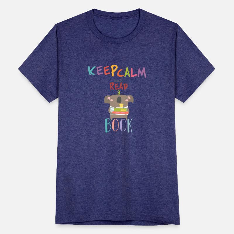 Keep calm and read a book a Koala reading a book