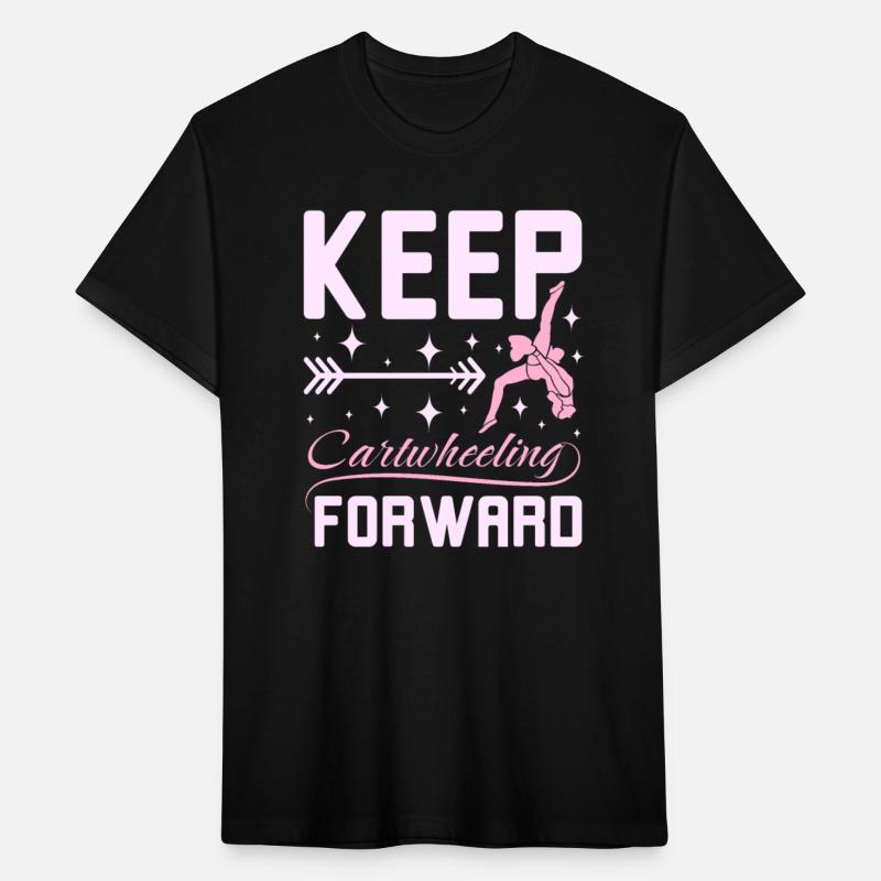 Keep catwheelig forward