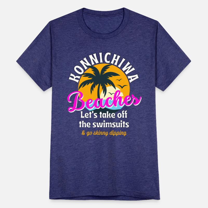 Konnichiwa Beaches - let's go skinny dipping