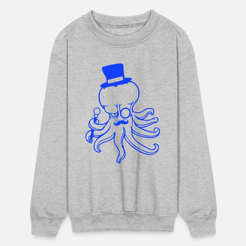 Kraken Mr. Sir top hat monocle glasses rich man