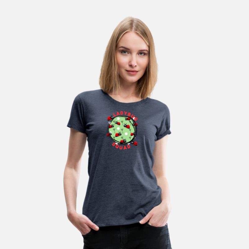 Ladybug Squad - Green Playful Ladybug Design