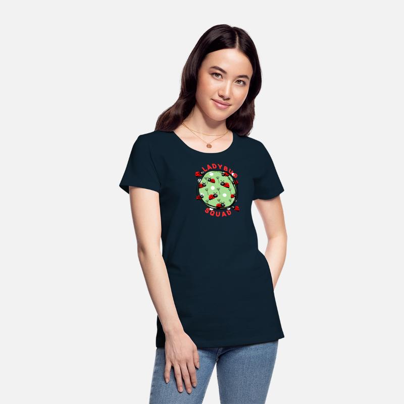Ladybug Squad - Green Playful Ladybug Design