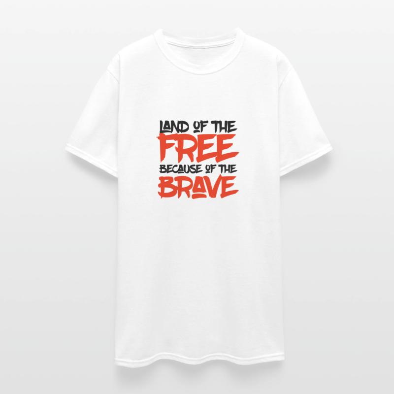 Land of the free because of the brave