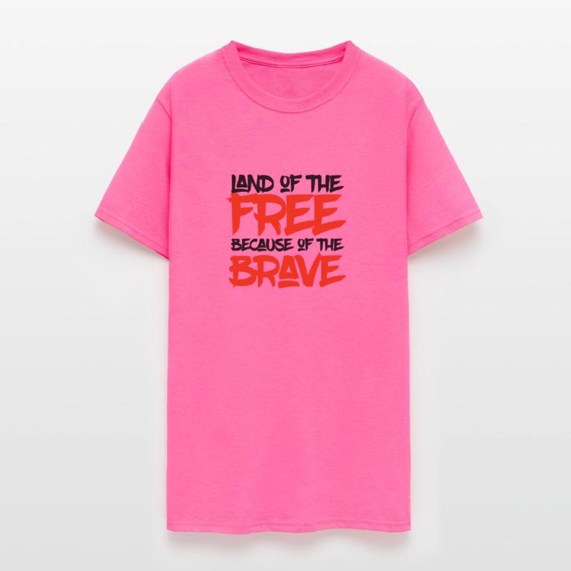 Land of the free because of the brave