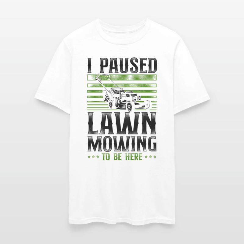 Lawn Mower Mowing Dad Father