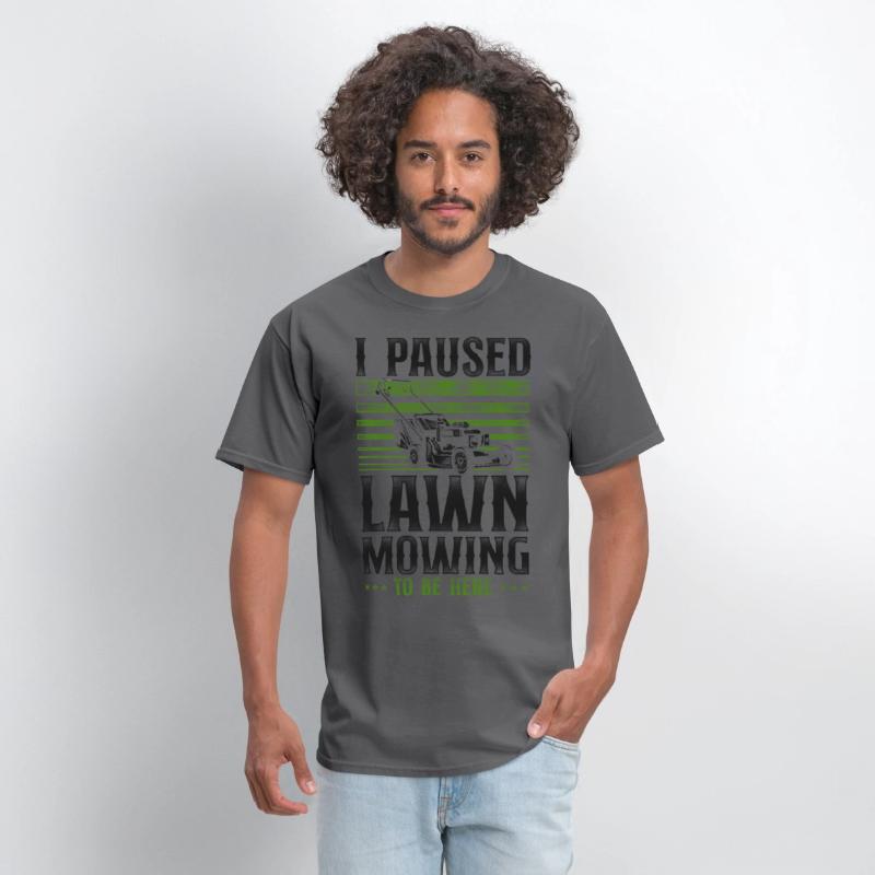 Lawn Mower Mowing Dad Father