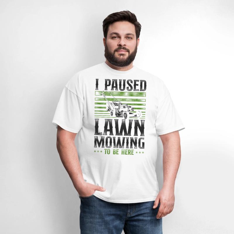 Lawn Mower Mowing Dad Father