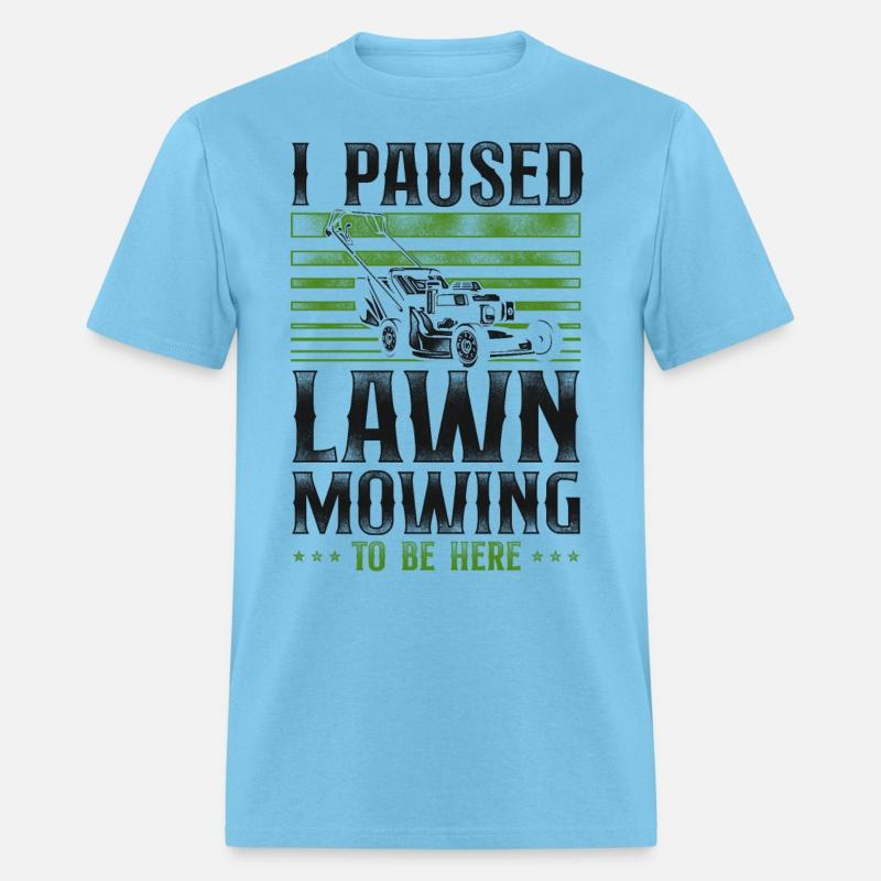 Lawn Mower Mowing Dad Father