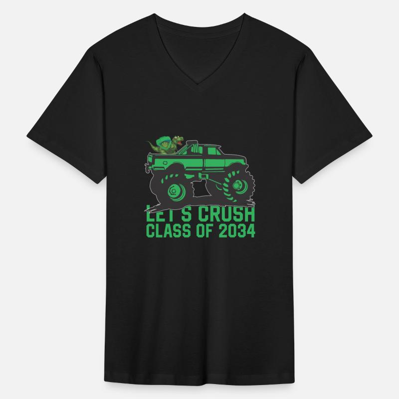 Lets crush class of 2034 dark green vehicle sketch