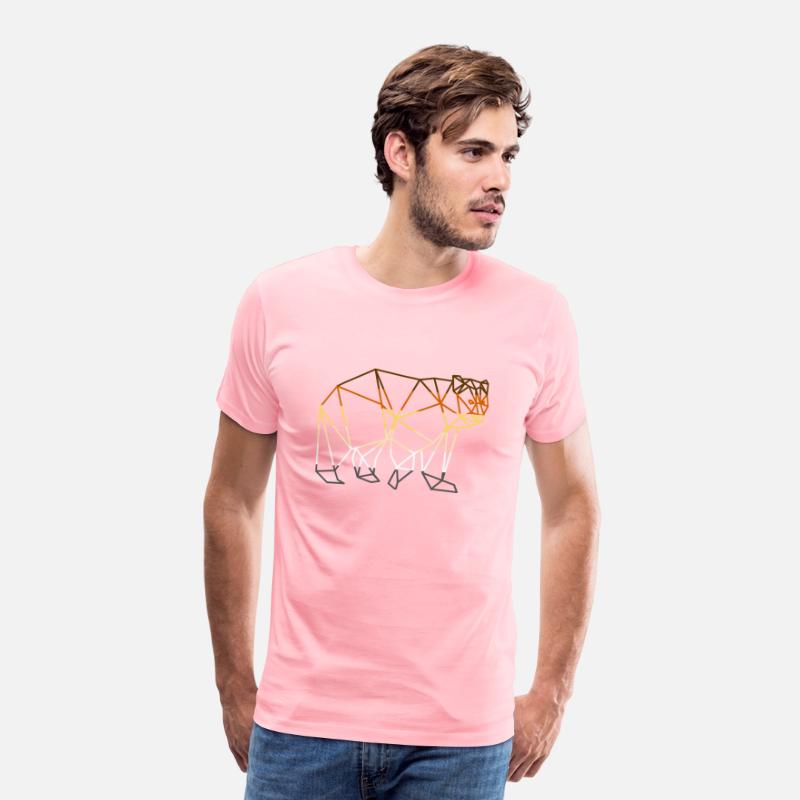 LGBT Bear Shirt, LGBT bear Geometric Bear Pride,