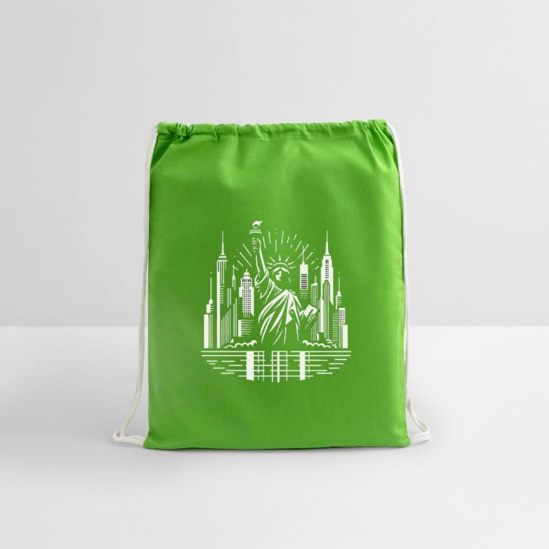 Liberty & NYC Skyline