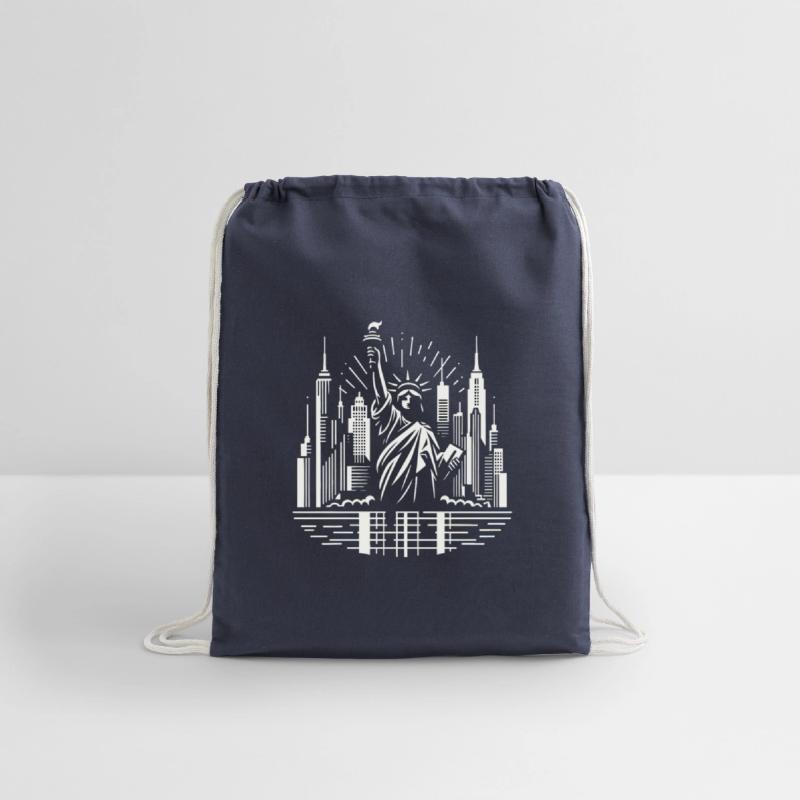 Liberty & NYC Skyline