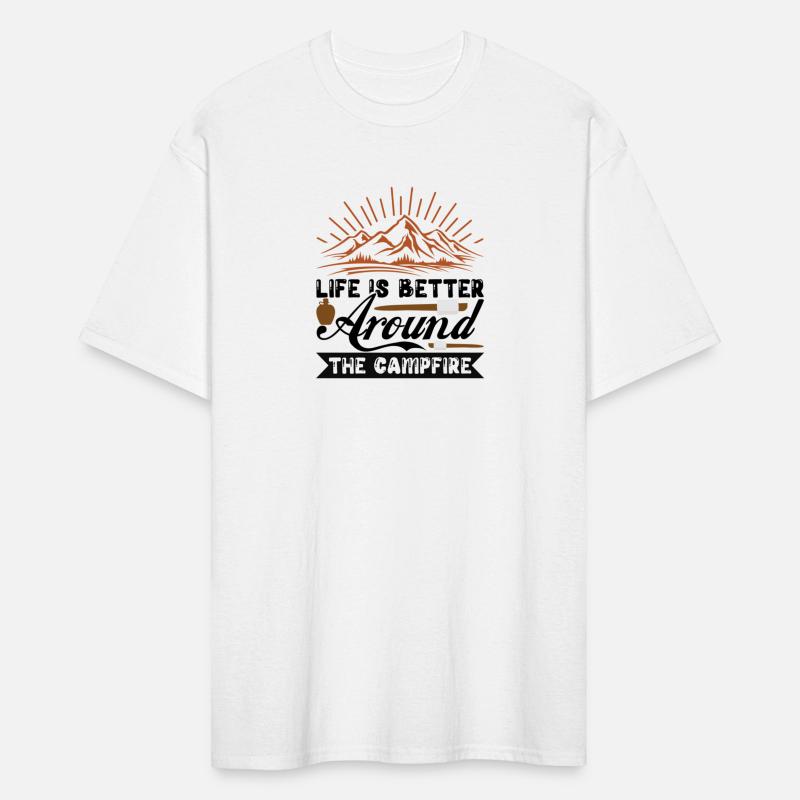 Life is better around the campfire