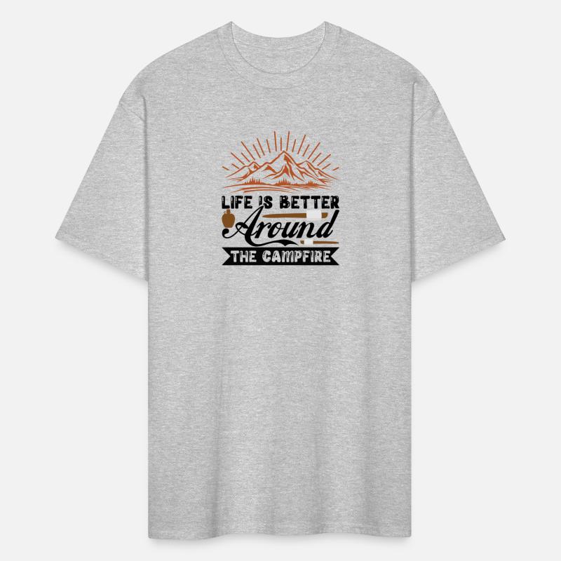 Life is better around the campfire