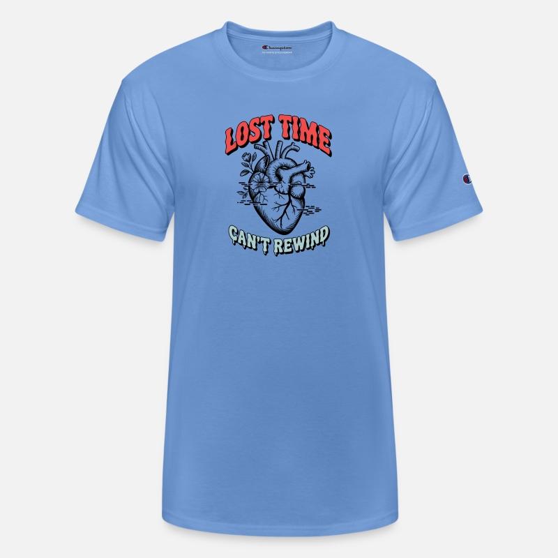 Lost Time Can’t Rewind – Retro Grunge Heart