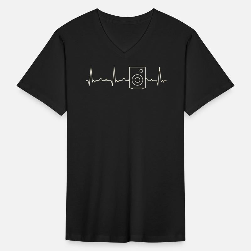 Loudspeaker. Heart. Love. EKG. Pulse. Beat.