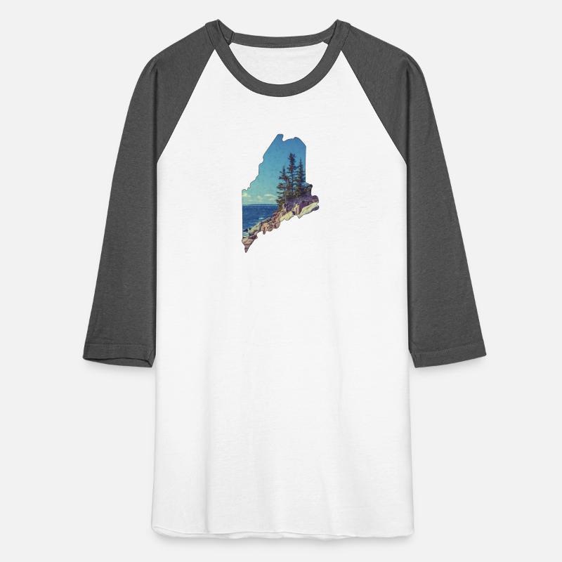 Maine Outline Acadia