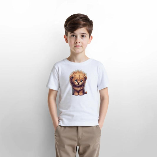 Majestic Lion Cub Illustration