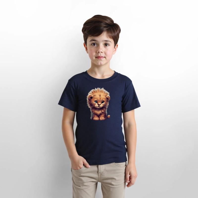 Majestic Lion Cub Illustration