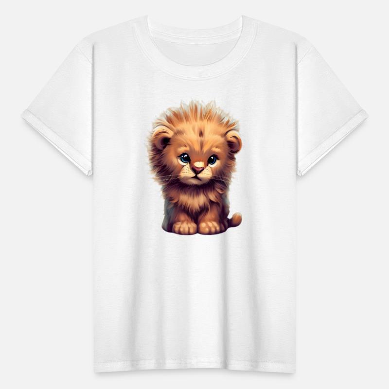 Majestic Lion Cub Illustration