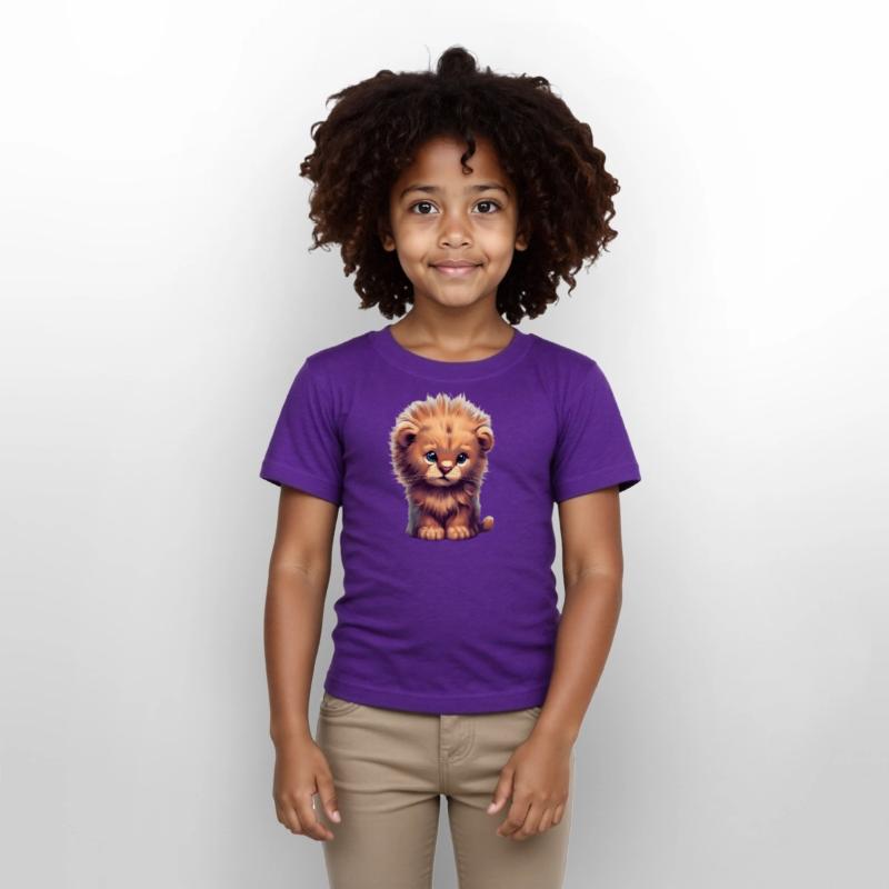 Majestic Lion Cub Illustration