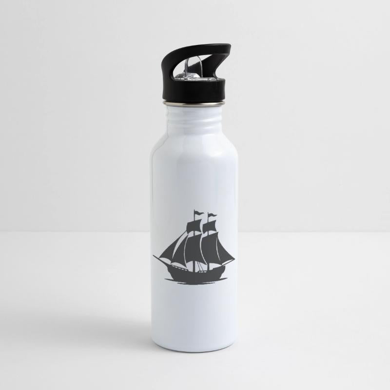Majestic Sailboat Silhouette Design