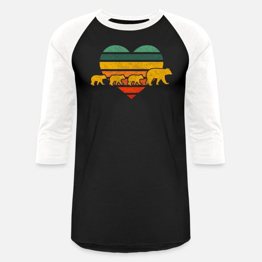 Mama Bear Three Cubs Heart Mothers Day