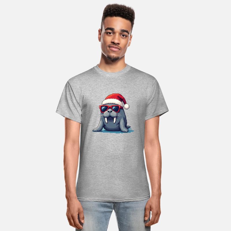 Manatee Christmas - Adorable Santa Manatee Outfit