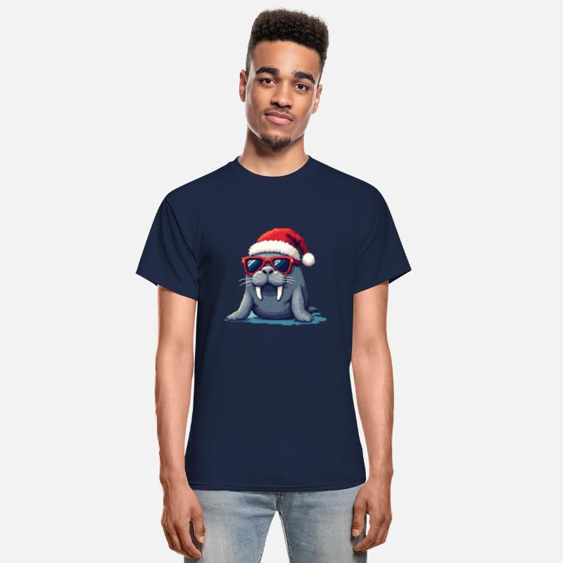 Manatee Christmas - Adorable Santa Manatee Outfit