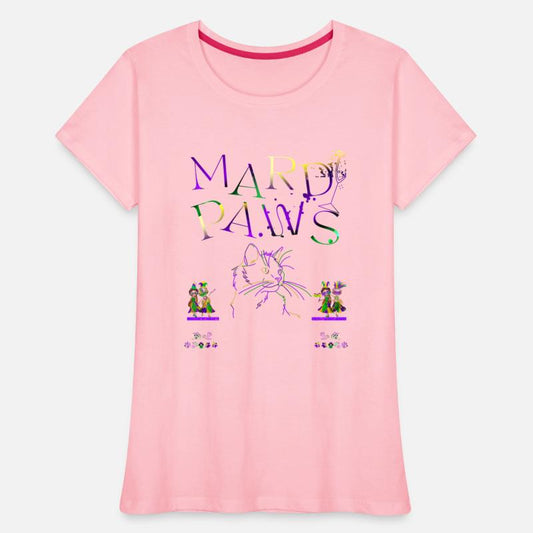 mardi gras funny dancing queen- kawii cat T-shirt