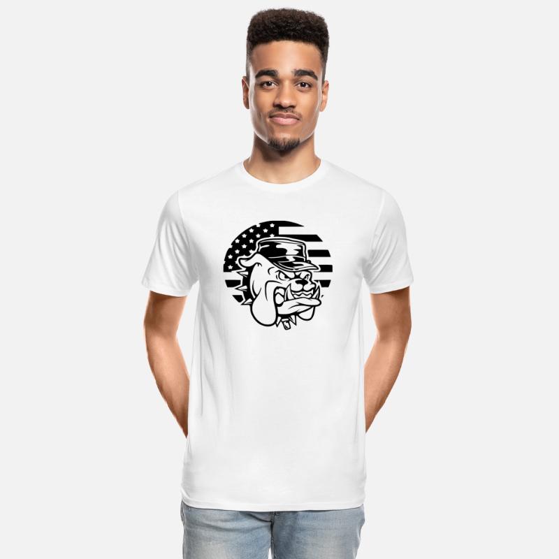 Marine Bulldog Flag © WhiteTigerLLC.Com