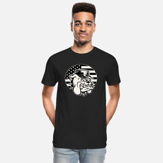 Marine Bulldog Flag © WhiteTigerLLC.Com