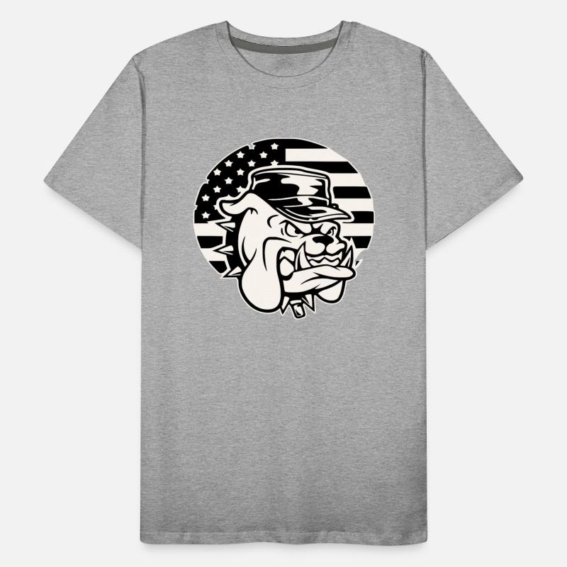 Marine Bulldog Flag © WhiteTigerLLC.Com