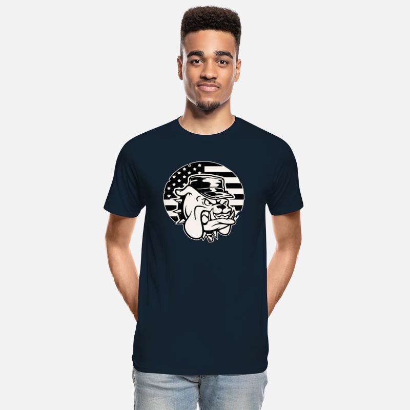 Marine Bulldog Flag © WhiteTigerLLC.Com