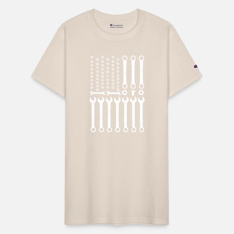 Mechanic Flag American, Car Mechanic