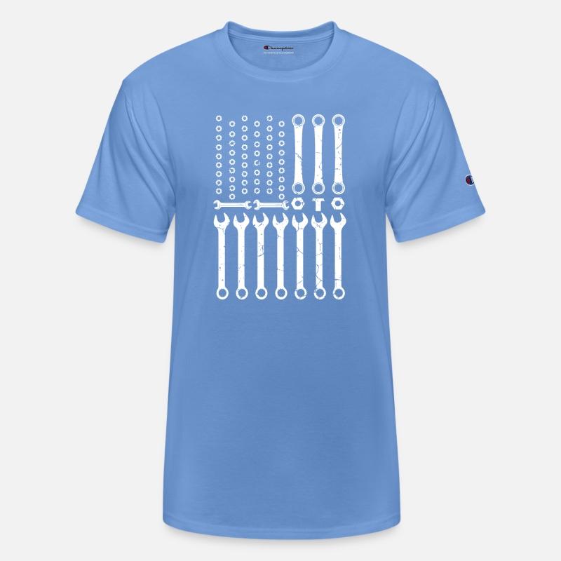 Mechanic Flag American, Car Mechanic