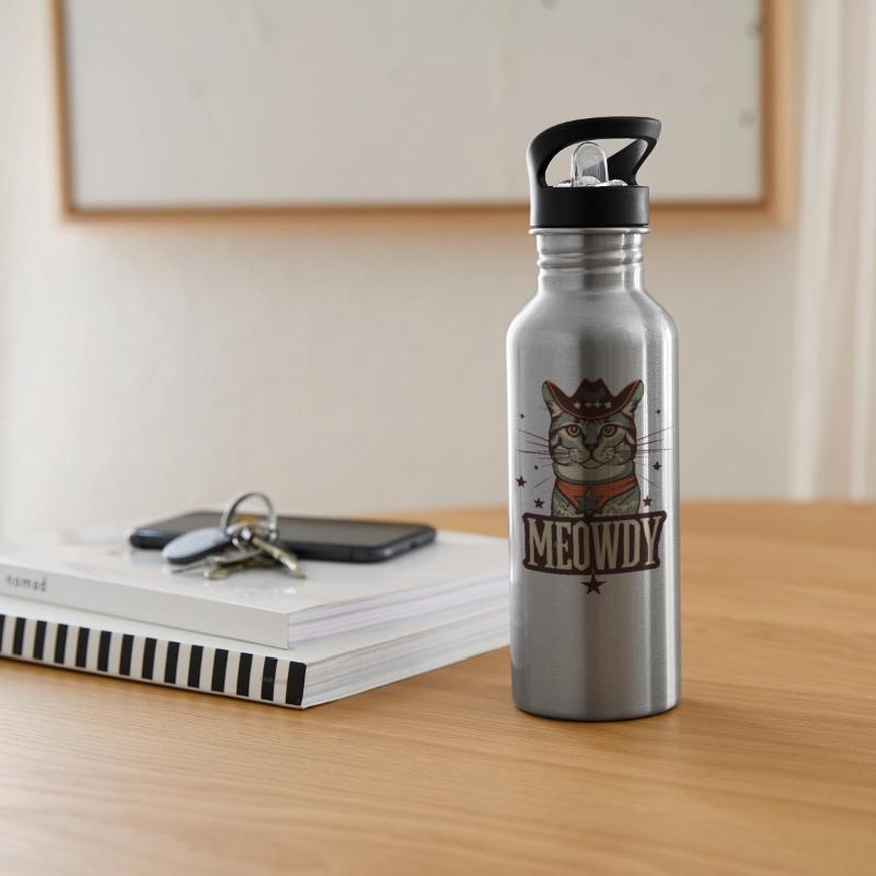 Meowdy Vintage Cowboy Cat