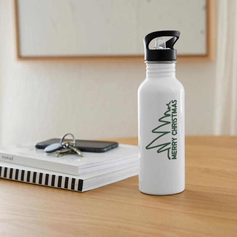 merry christmas star silhouette christmas tree chr