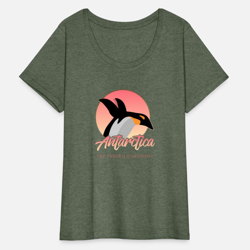 Midnight Sun Penguin Antarctica