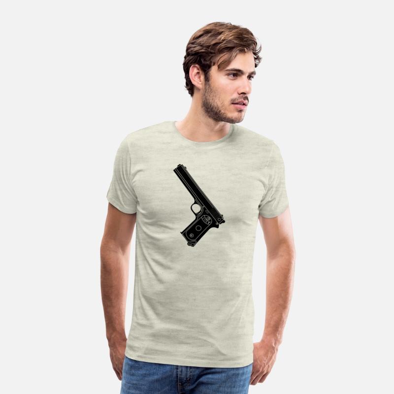 Military pistol 38 Colt shade picture