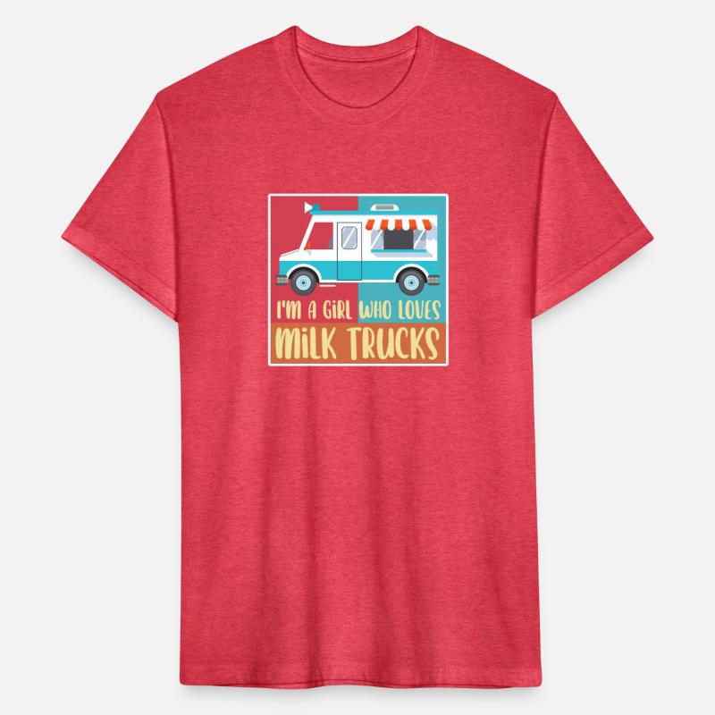 Milk Girl Milk Truck