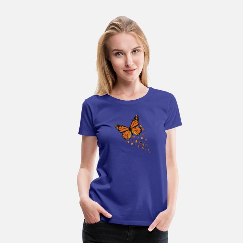 Monarch Butterfly Love Heart for Women and Girls