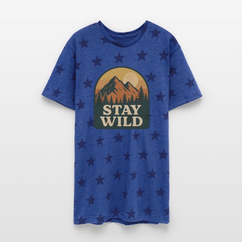 Mountain Sunset Stay Wild Design