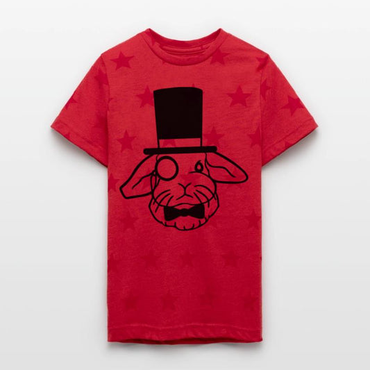 Mr. Rabbit Gentleman Top Hat Monocle Glasses rich