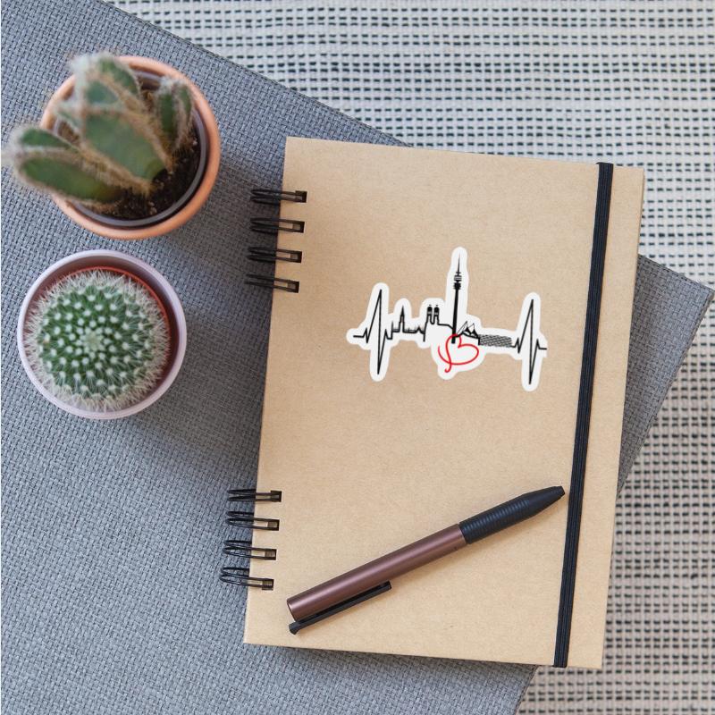 Munich Skyline Heartbeat Bavarian Oktoberfest Gift