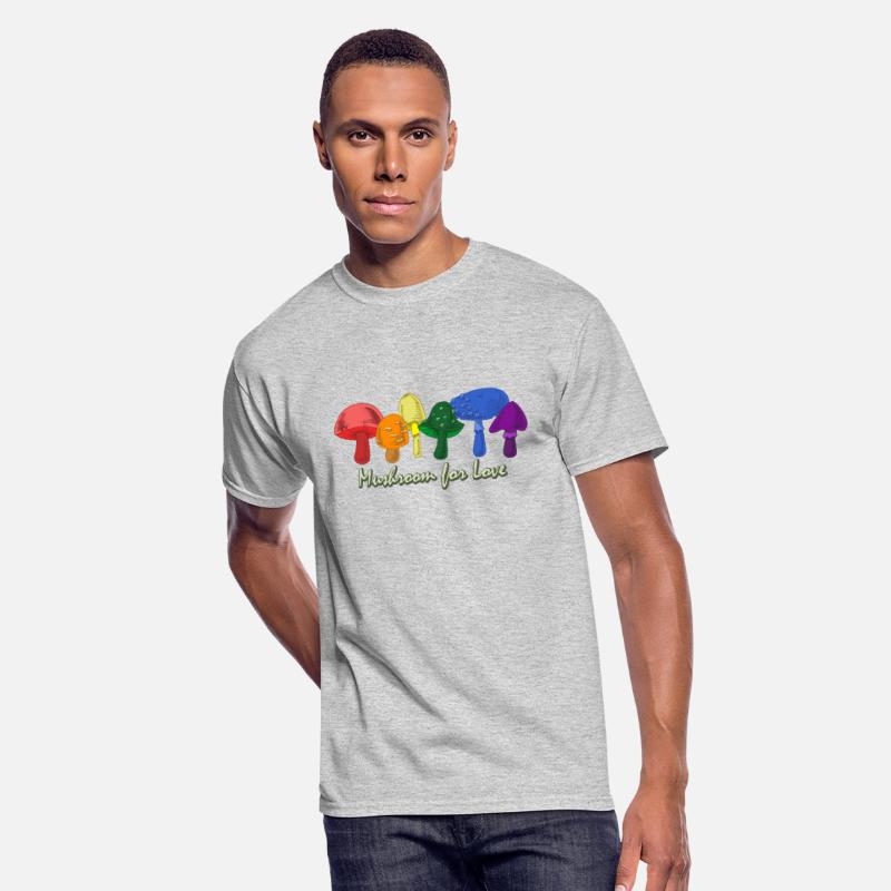 Mushroom for Love - Subtle Rainbow LGBTQ+ Pride