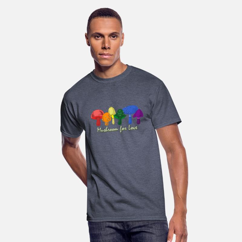Mushroom for Love - Subtle Rainbow LGBTQ+ Pride
