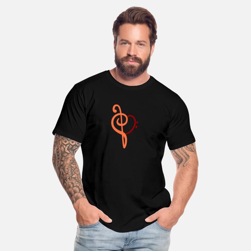 Music Bass Clef Heart Love Note Treble Sound Logo
