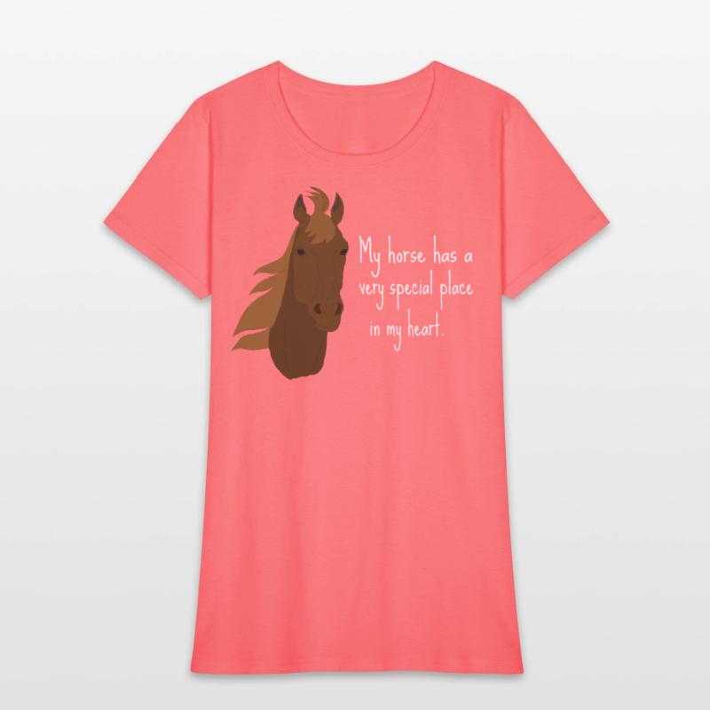 MY HORSE HAS A VERY SPECIAL PLACE IN MY HEART